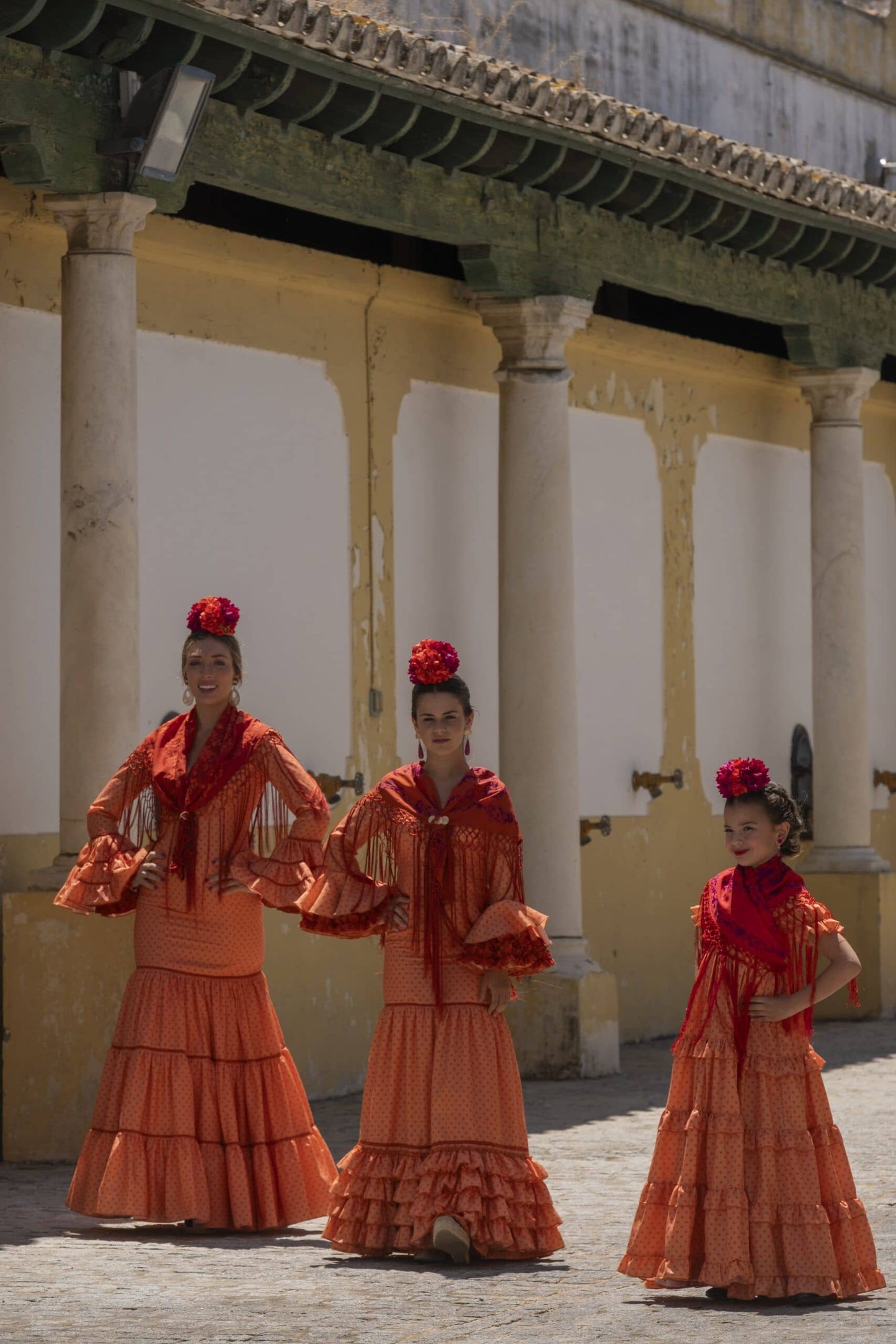 Farolillo · Women's Flamenco Dress in Orange