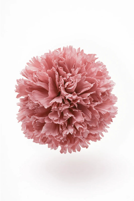 Dusty Rose Flamenco Carnation Hair Flower