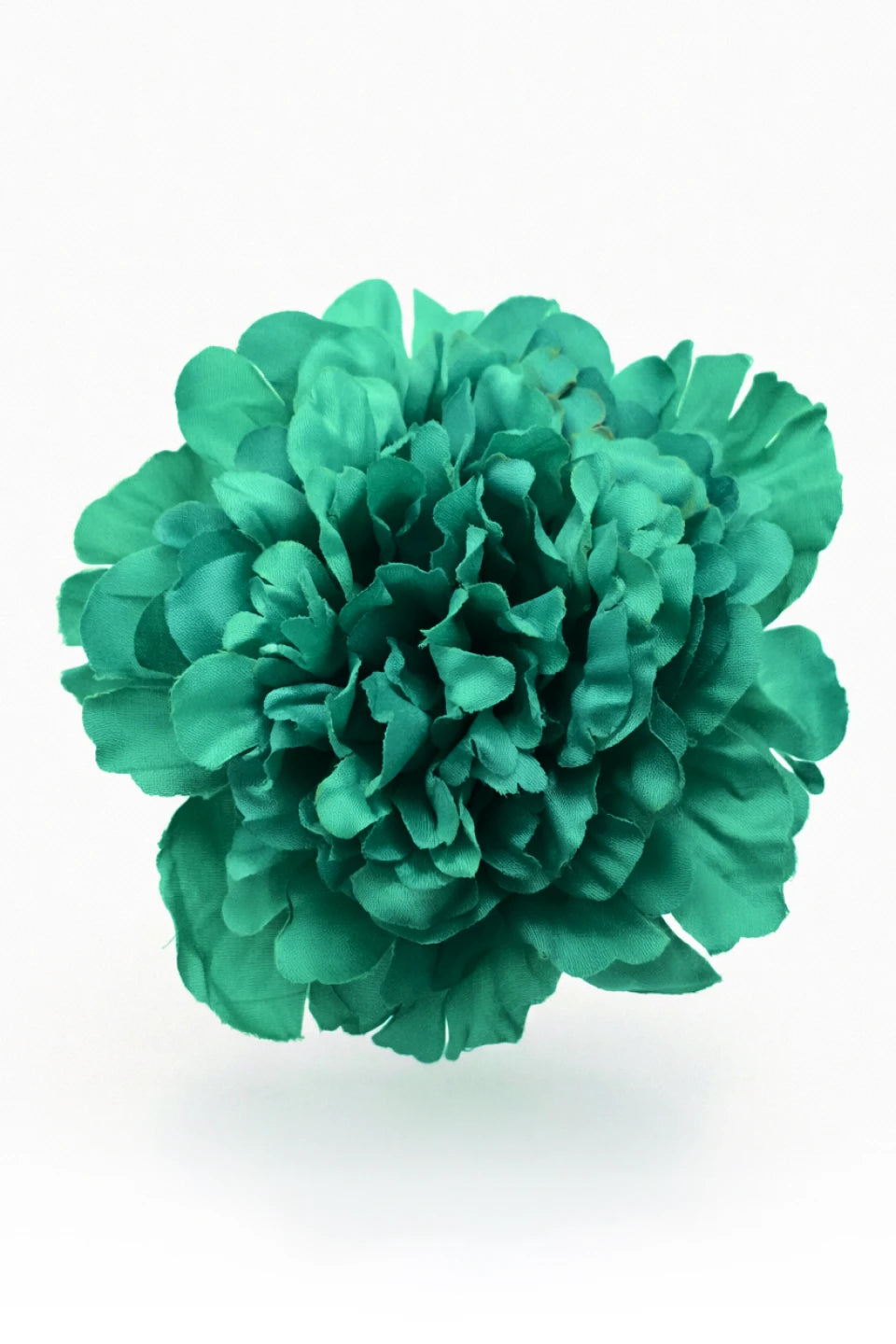Green Peony Flamenco Hair Flower